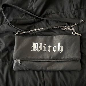 Witchwood Bags “Witch” Fold Over Crossbody Bag